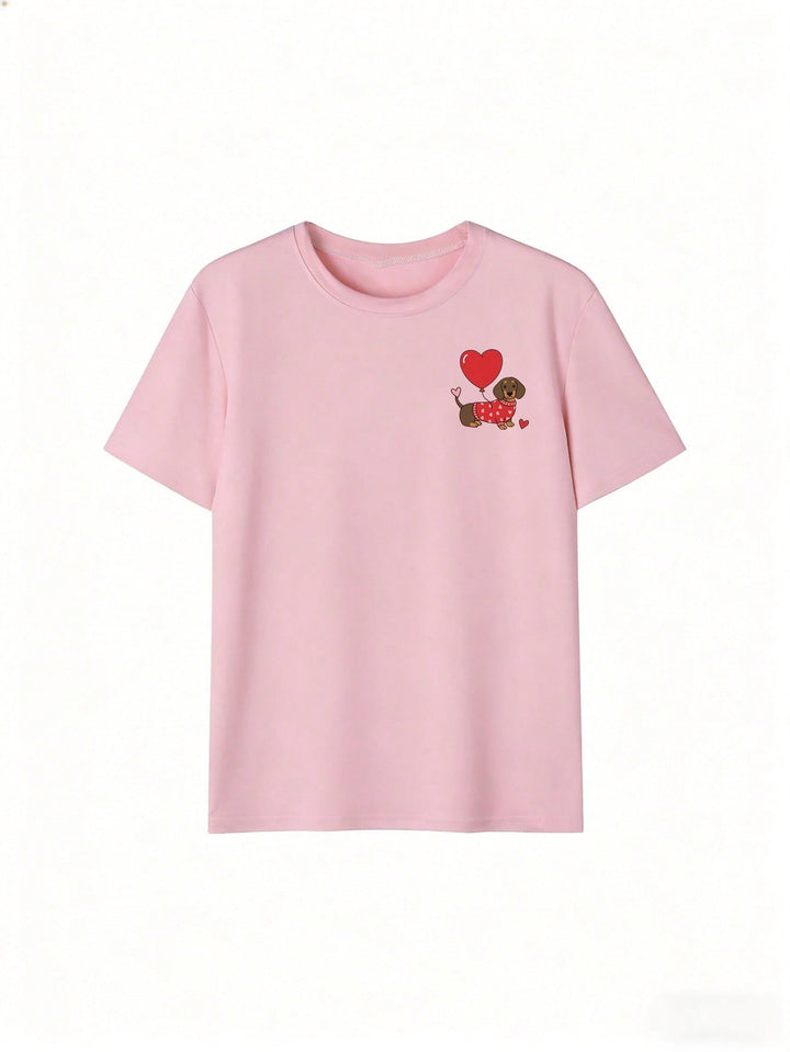 Tricou SHEIN, roz