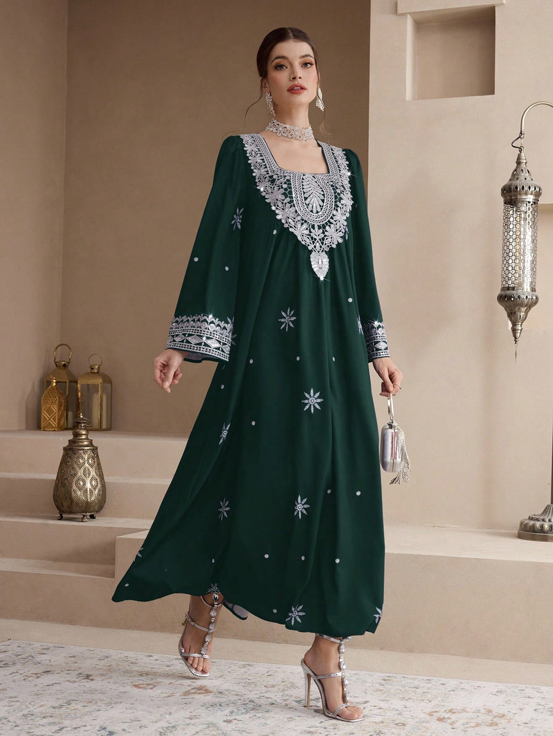 Rochie SHEIN, verde