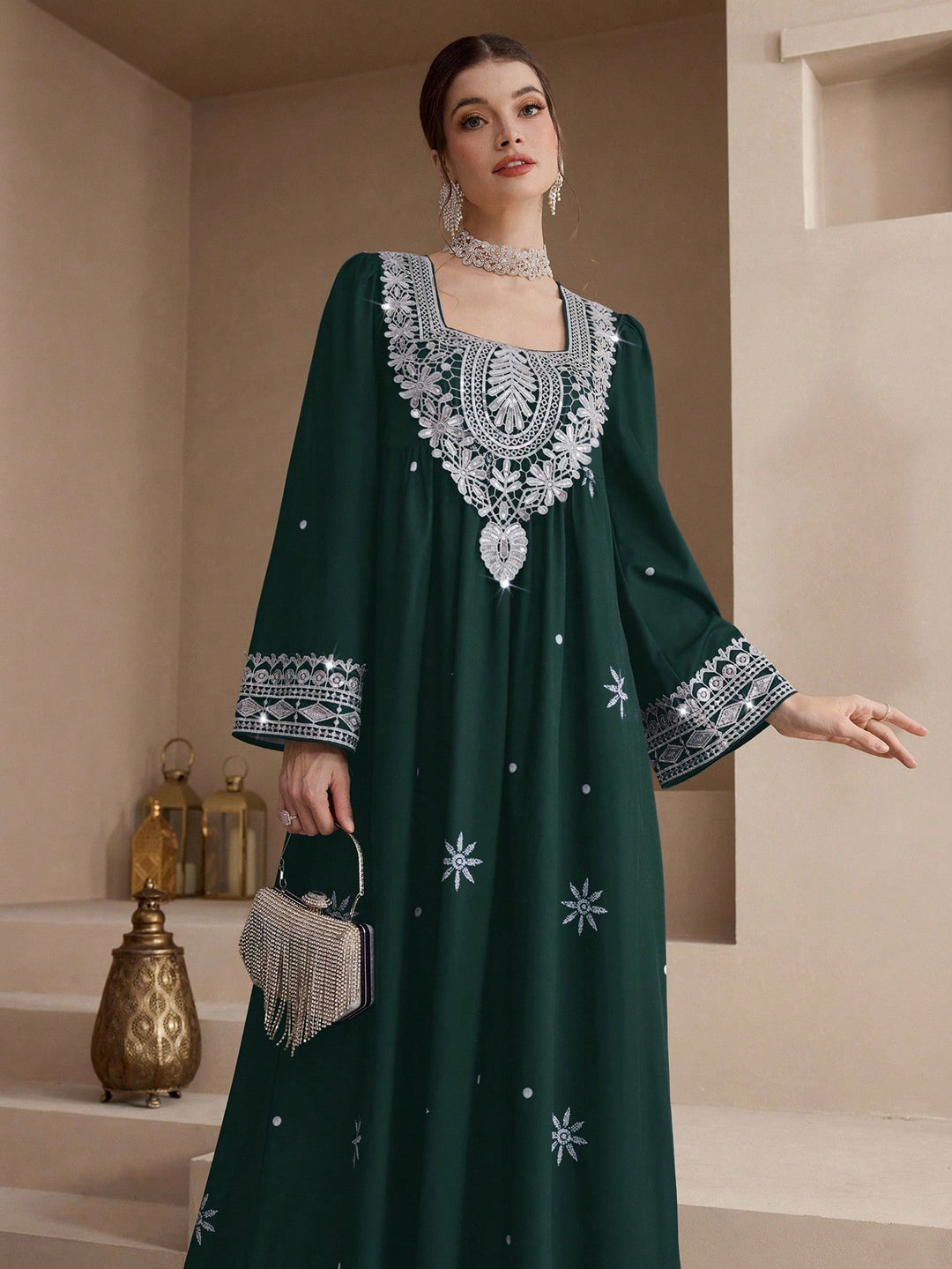 Rochie SHEIN, verde
