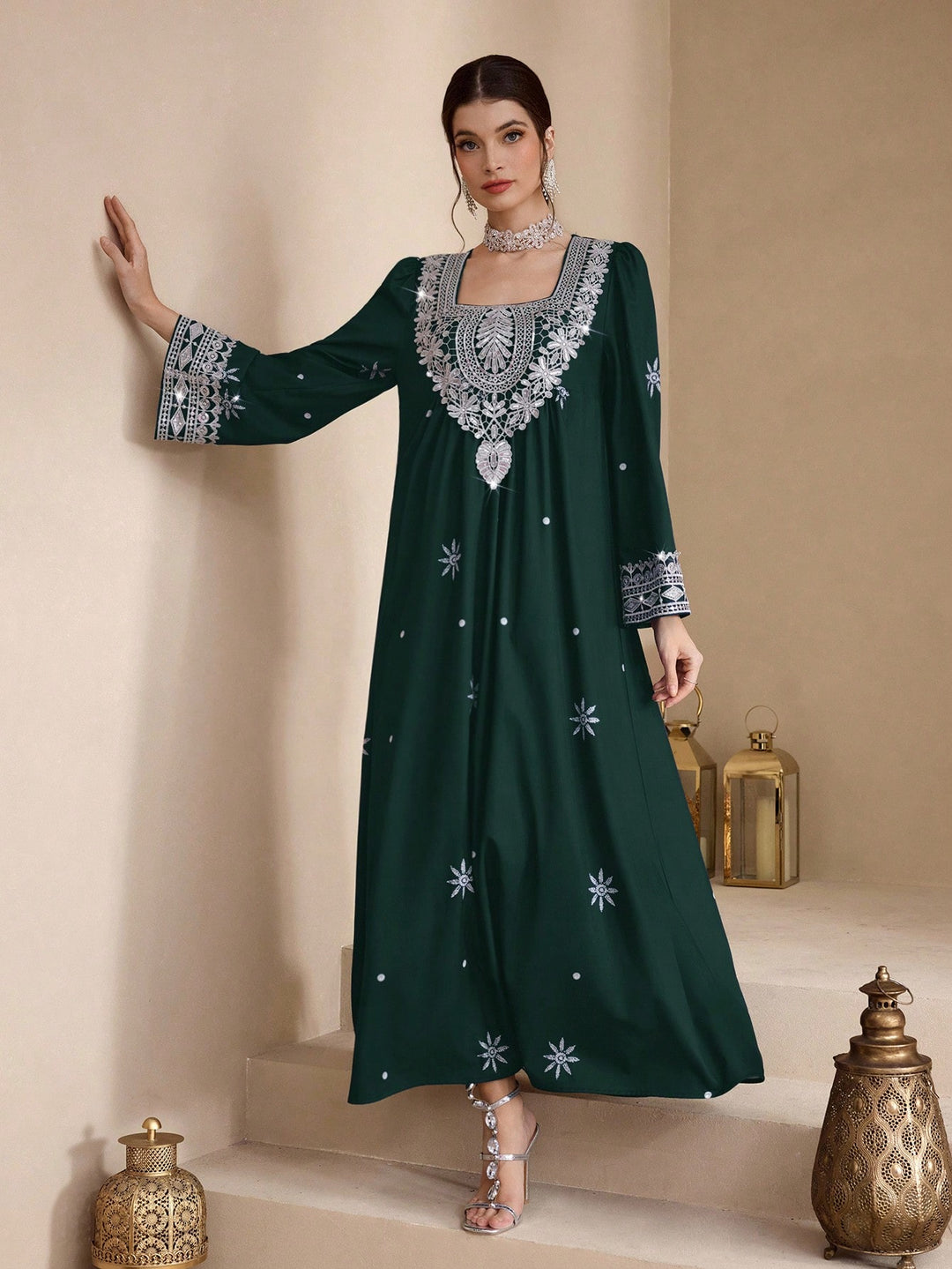 Rochie SHEIN, verde