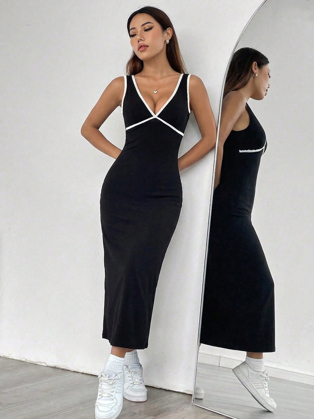 Rochie scurtă SHEIN, negru