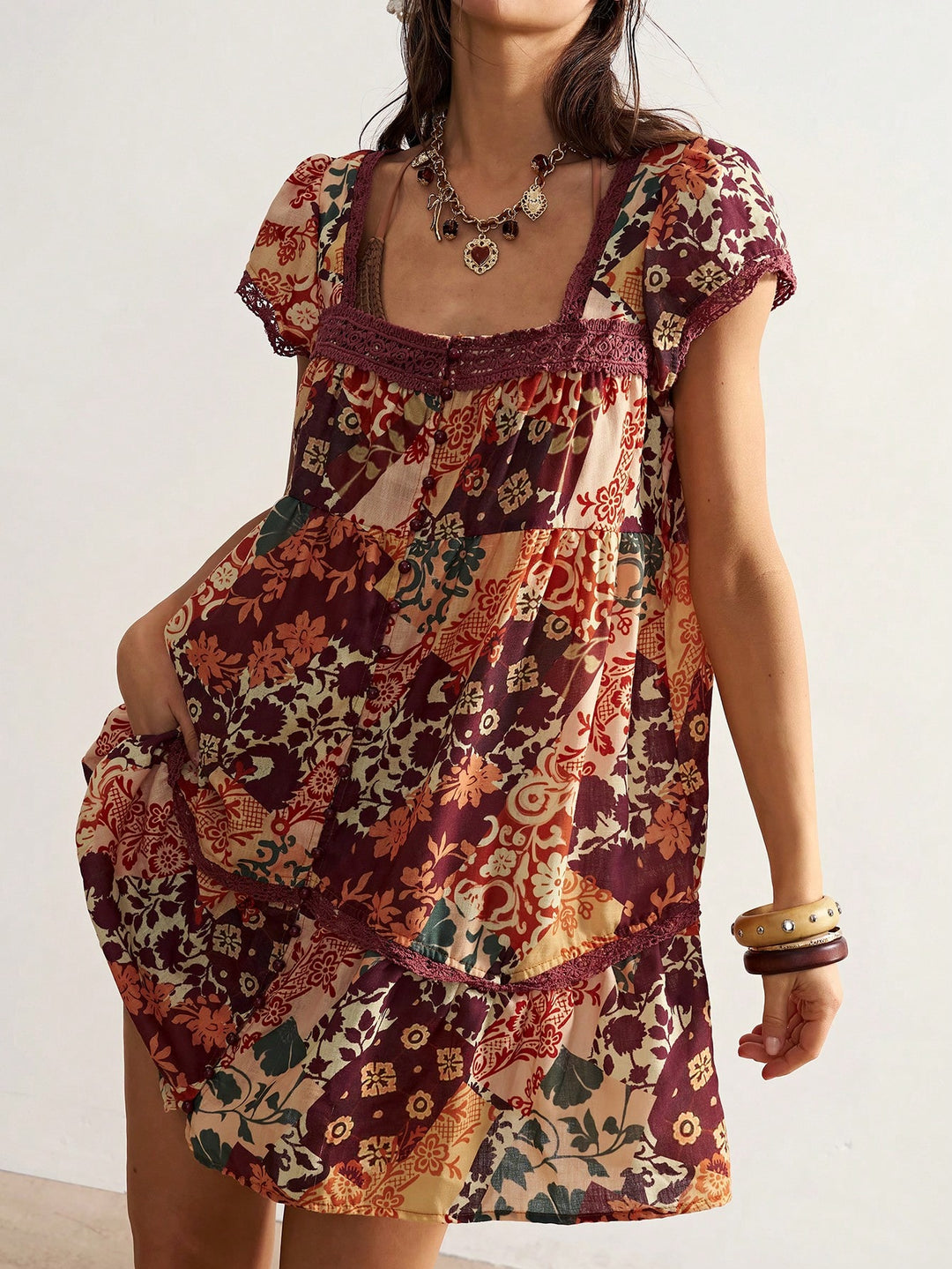 Rochie mini SHEIN, mix culori