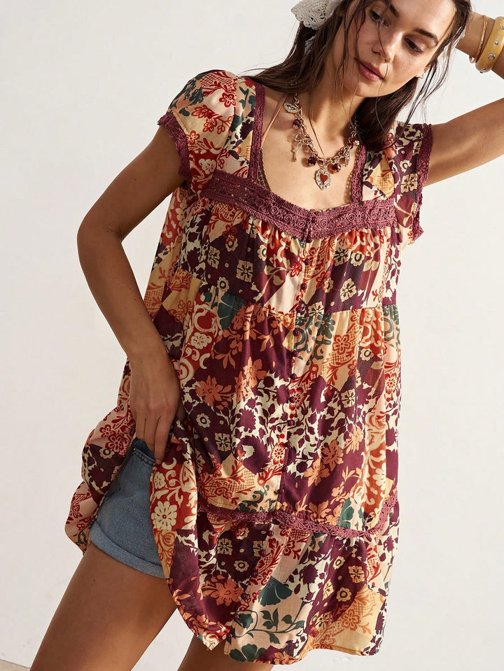 Rochie mini SHEIN, mix culori