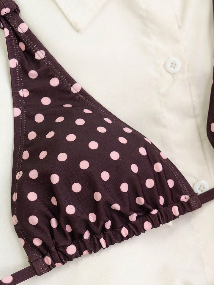 Set bikini SHEIN, mix culori
