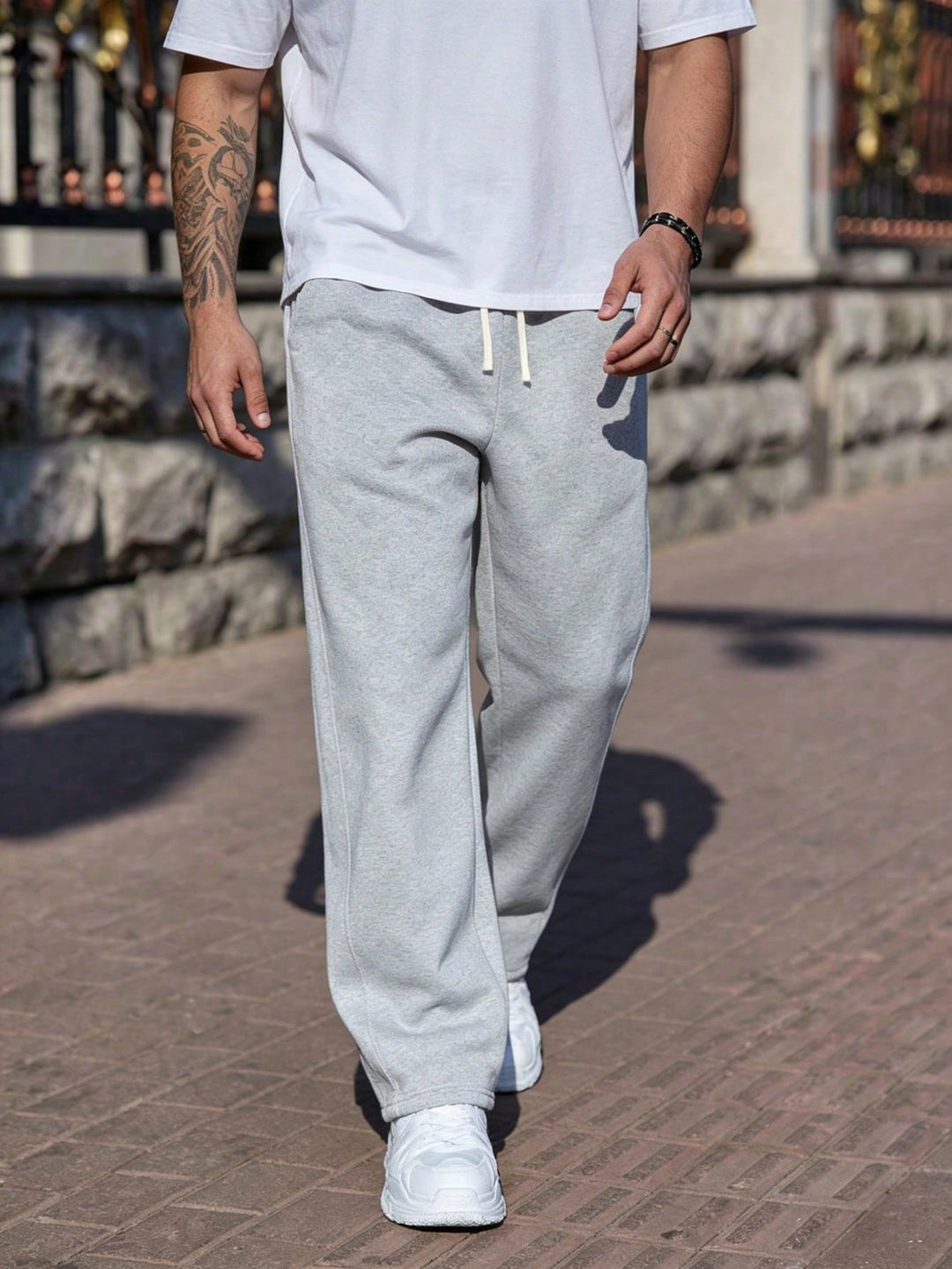 Pantaloni SHEIN, gri