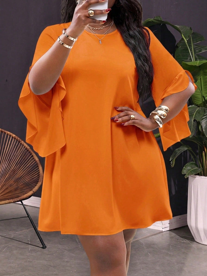 Rochie SHEIN, portocaliu