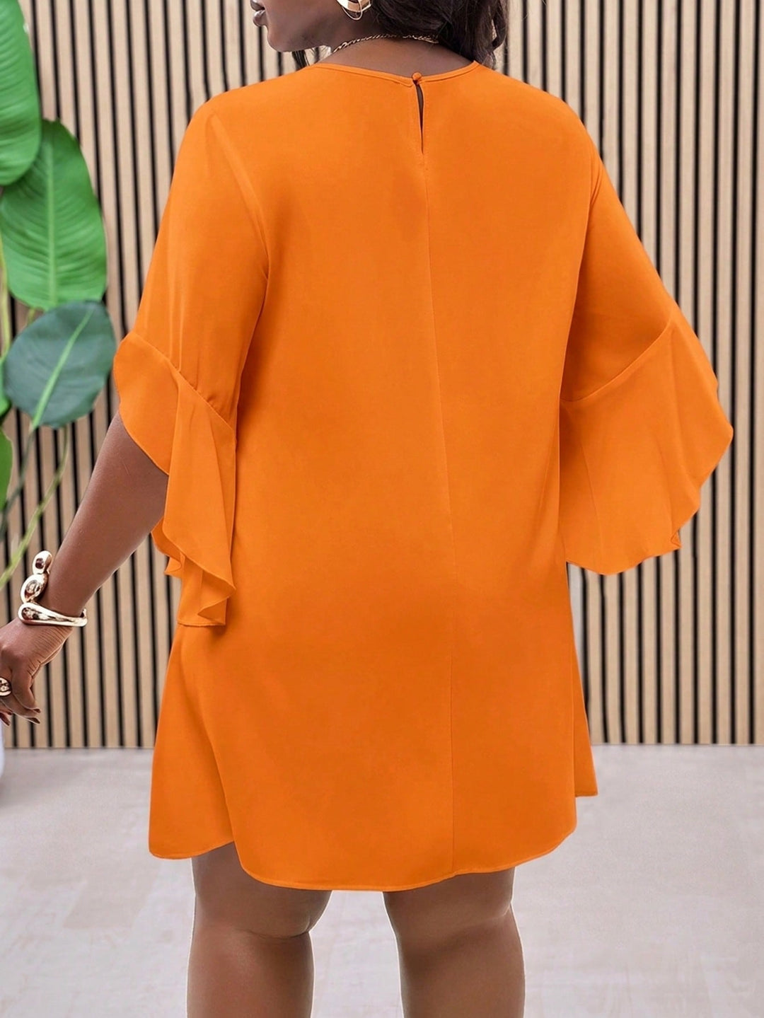 Rochie SHEIN, portocaliu