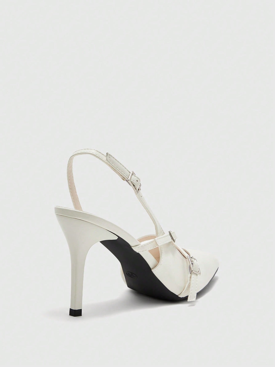 Pantofi cu toc SHEIN, alb