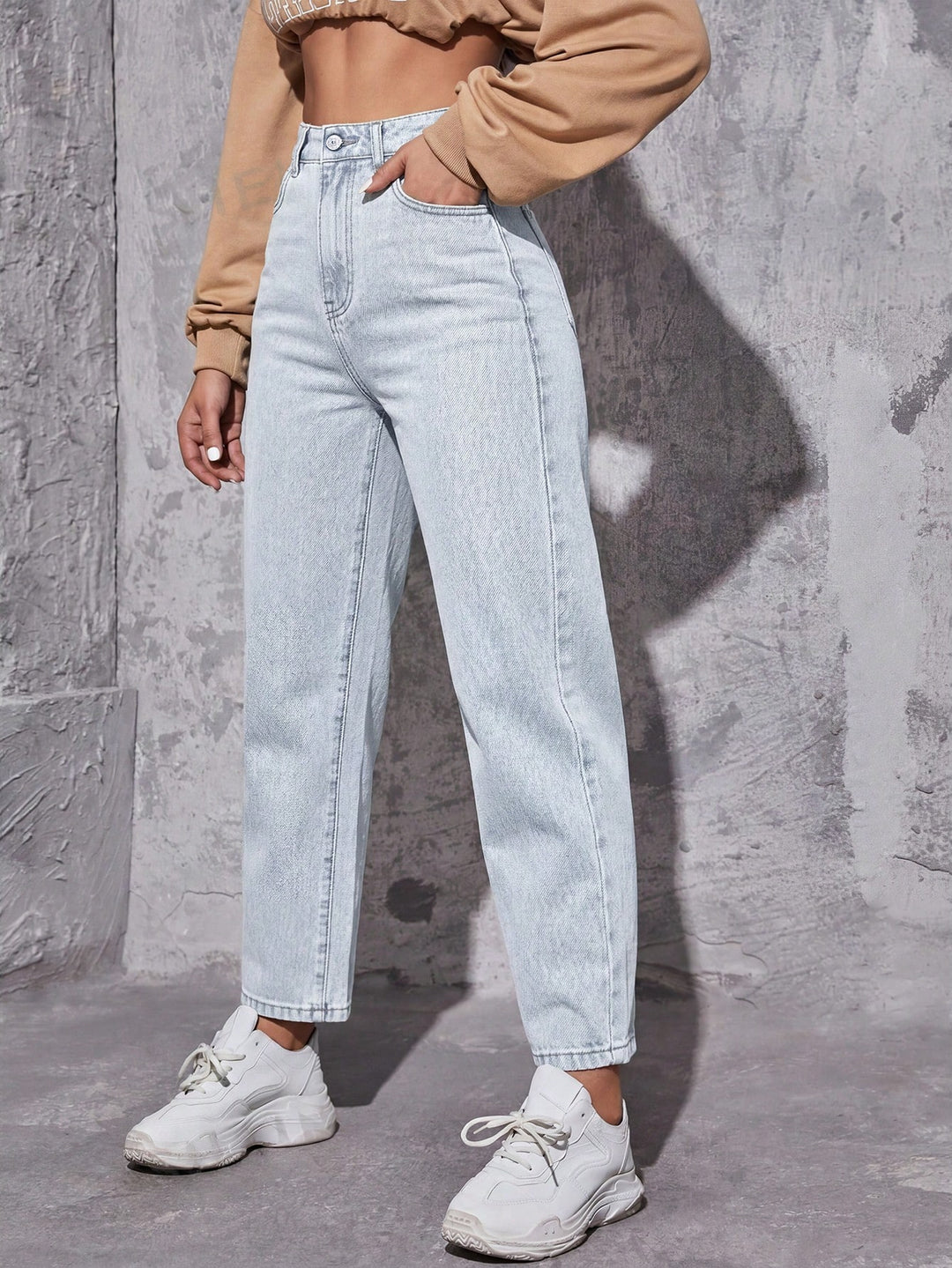 Jeans SHEIN, albastru