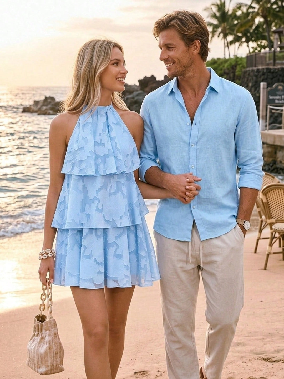 Rochie mini SHEIN, albastru
