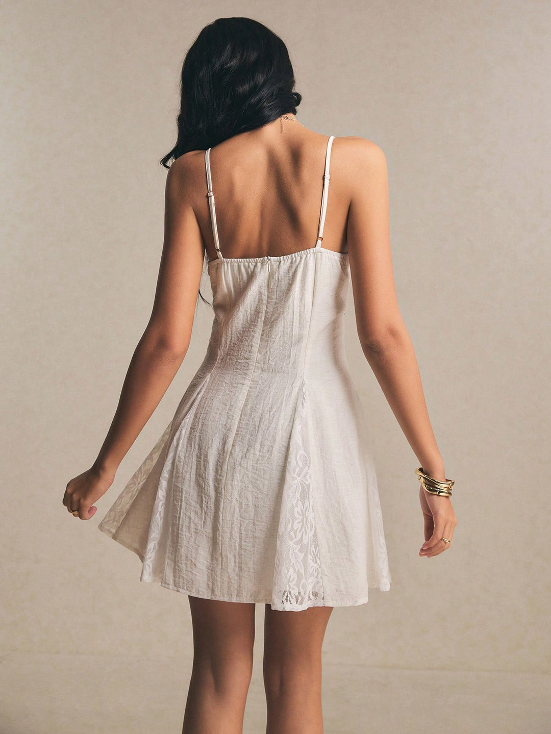 Rochie mini SHEIN, alb