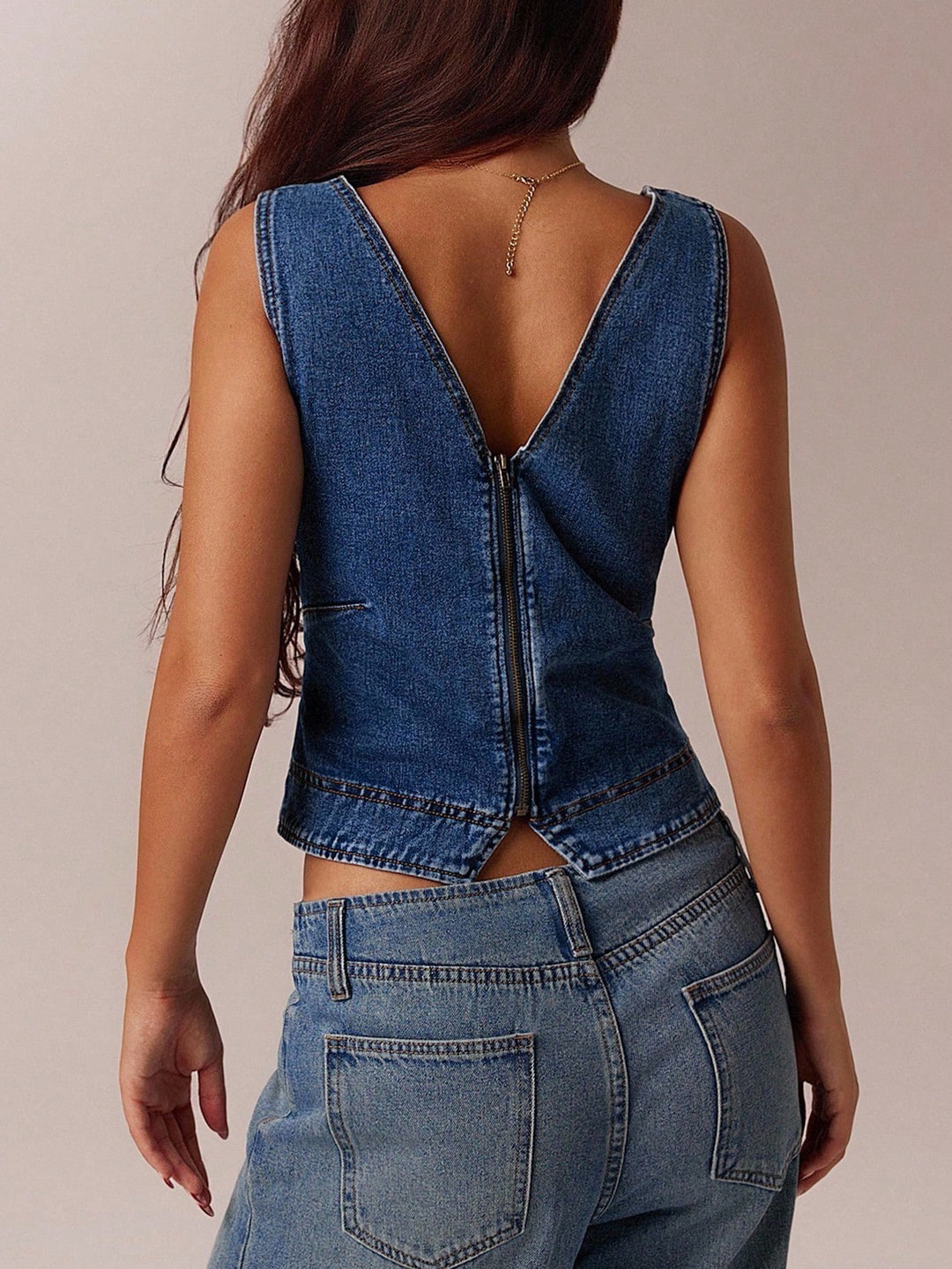 Top SHEIN, albastru