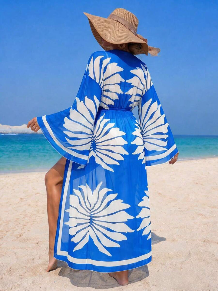Cardigan de plajă SHEIN, mix culori