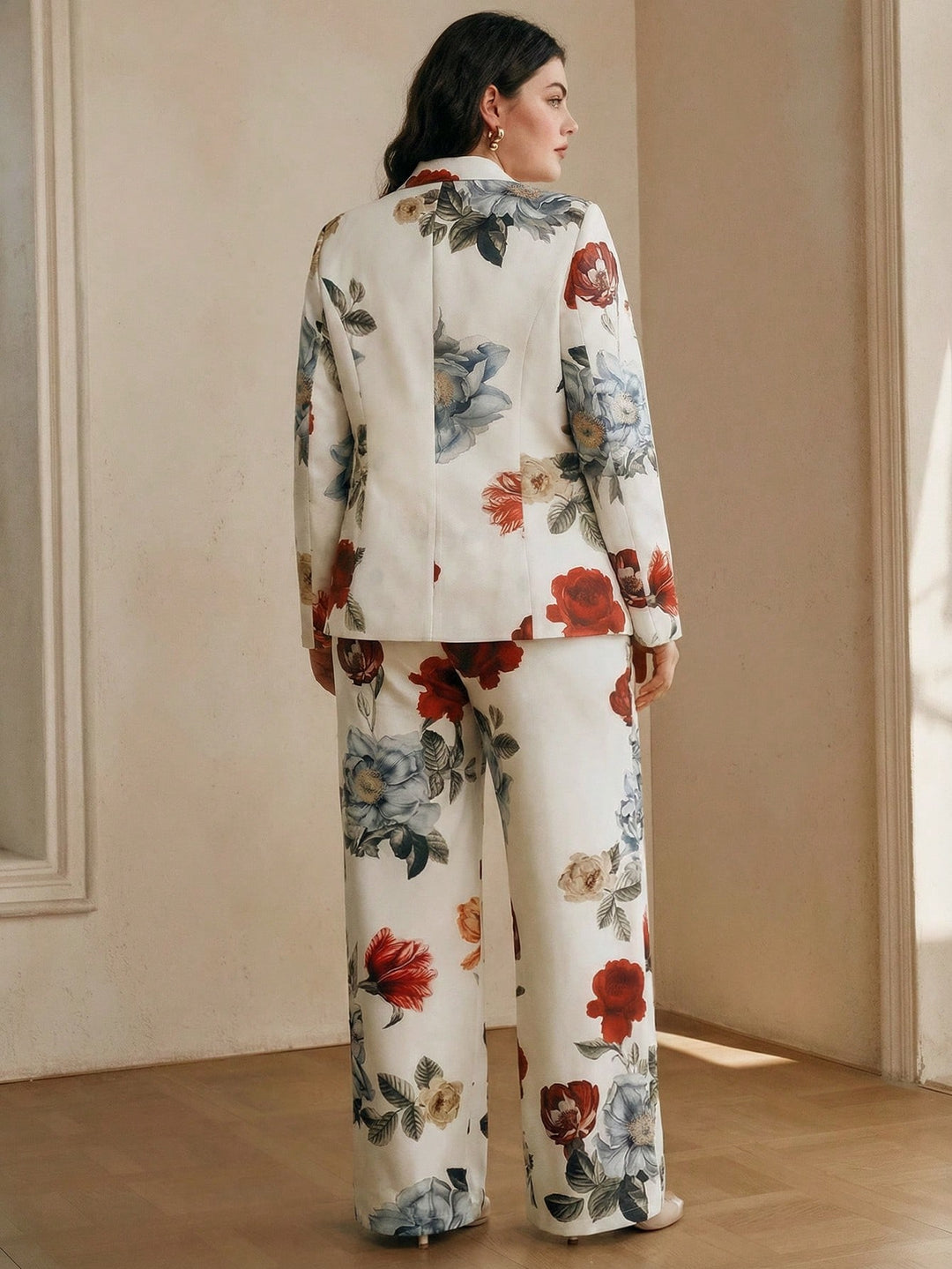 Costum SHEIN, alb
