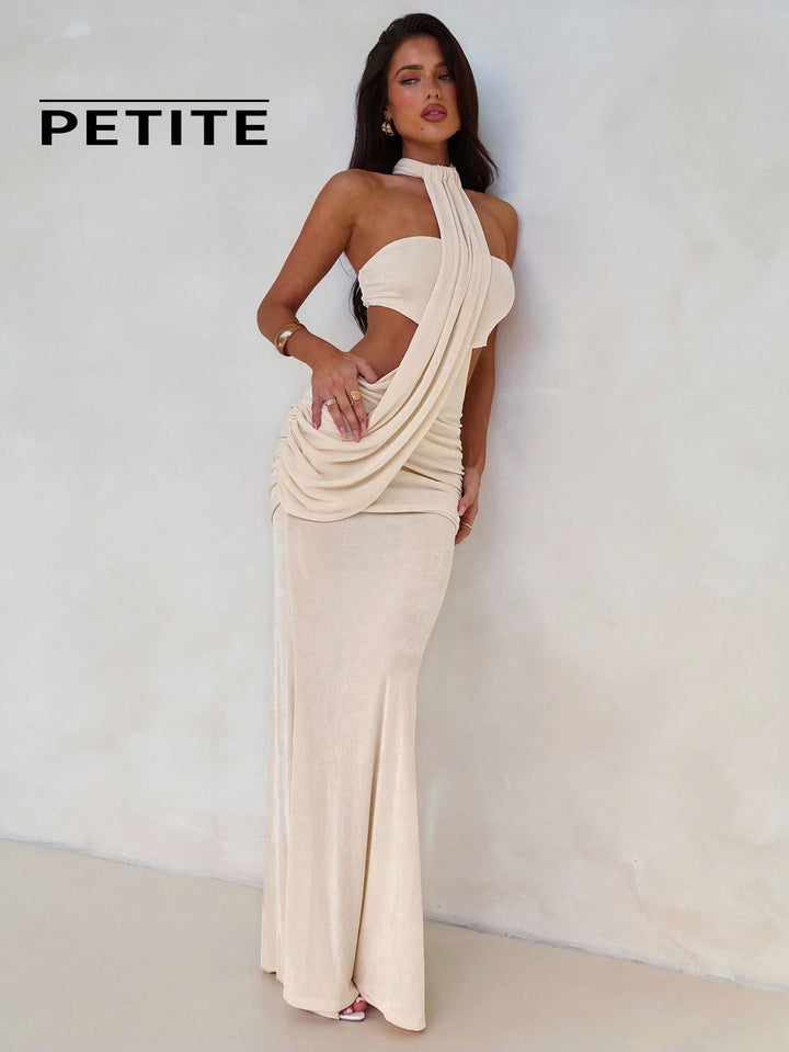 Rochie maxi SHEIN, bej