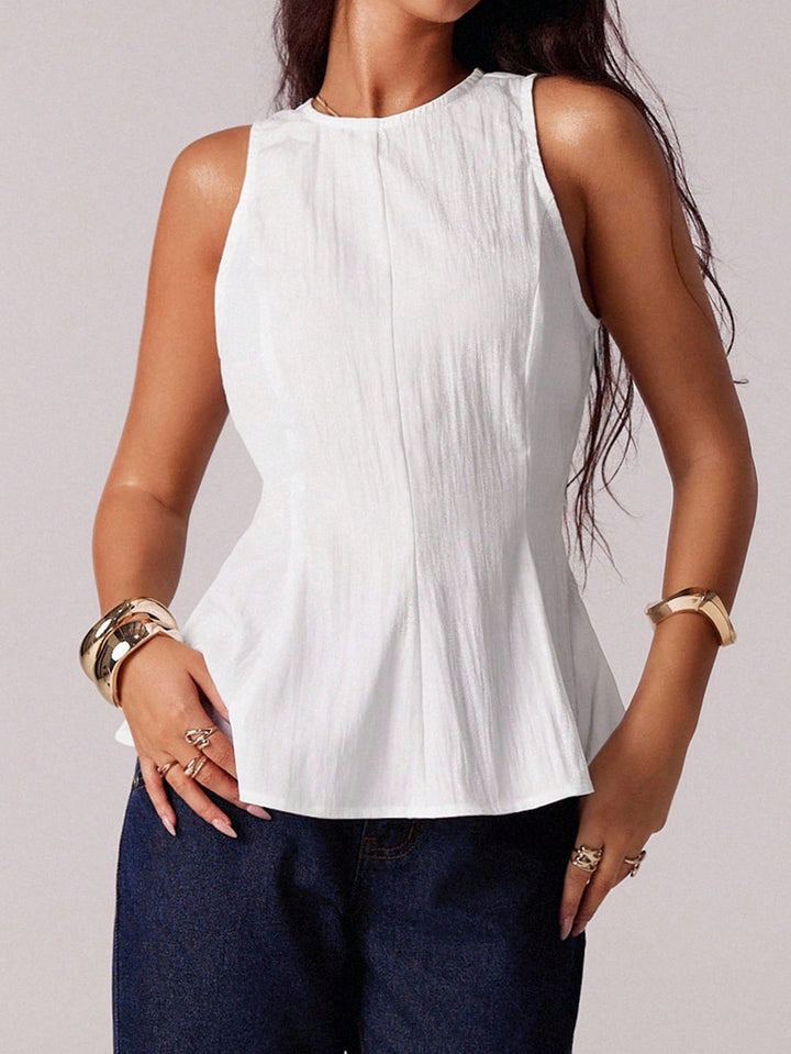 Top SHEIN, alb
