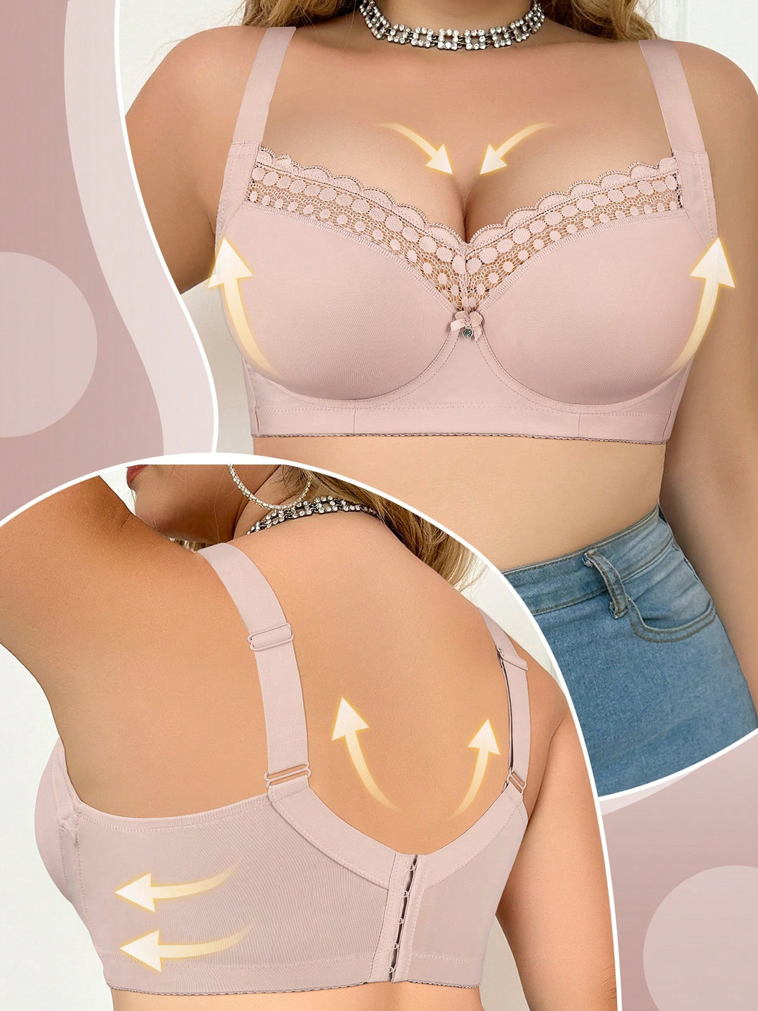 Sutien SHEIN, mix culori