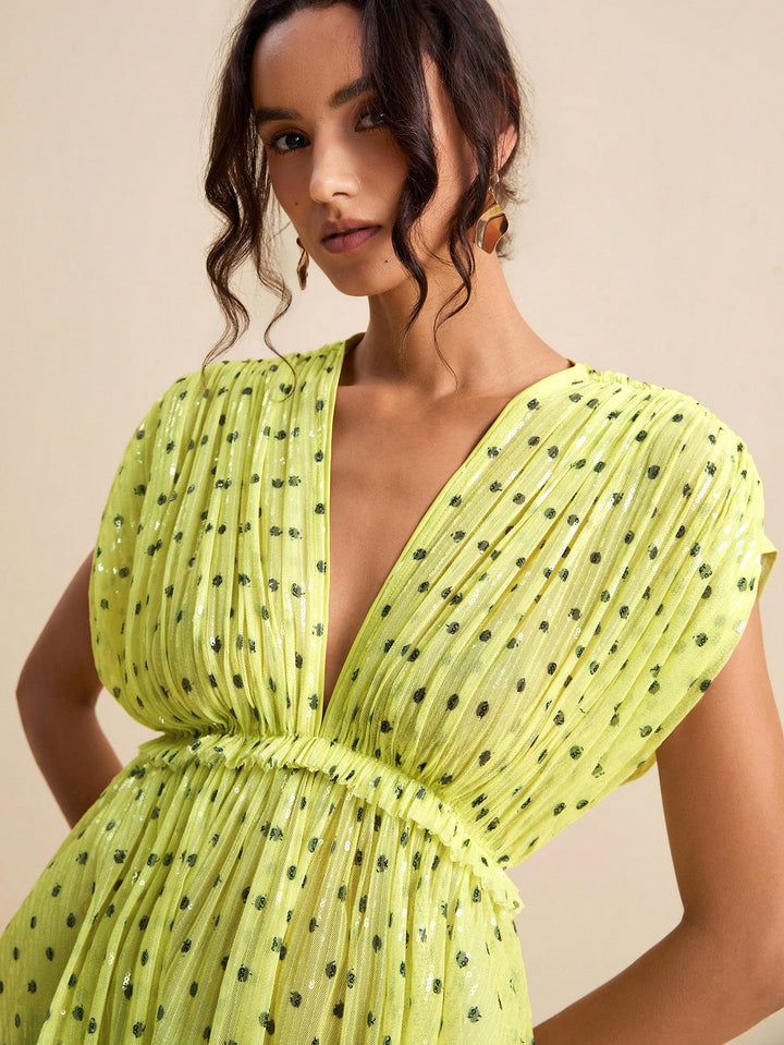 Top SHEIN, galben