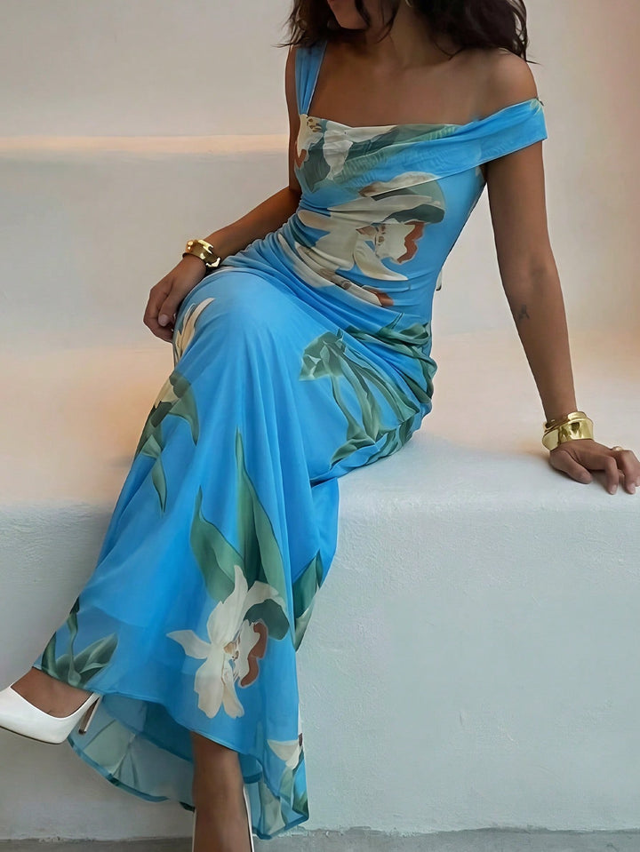 Rochie maxi SHEIN, mix culori