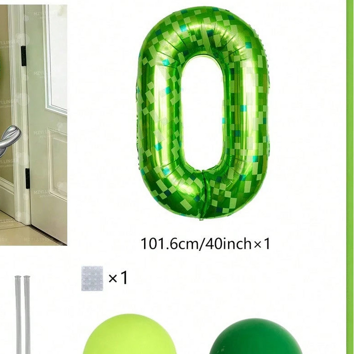 Set baloane SHEN, verde