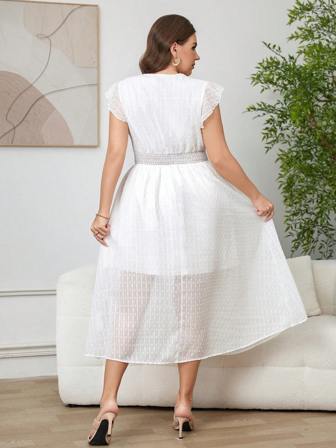 Rochie SHEIN, alb