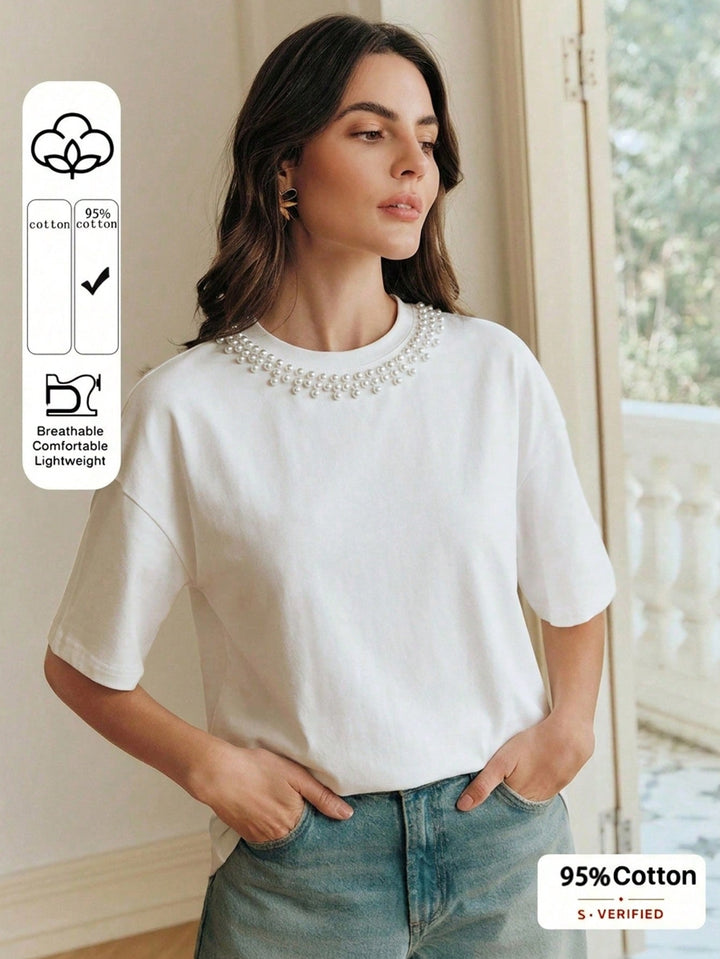 Tricou SHEIN, alb