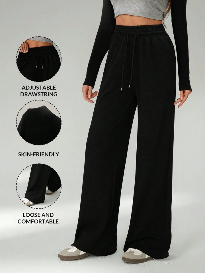Pantaloni SHEIN, negru