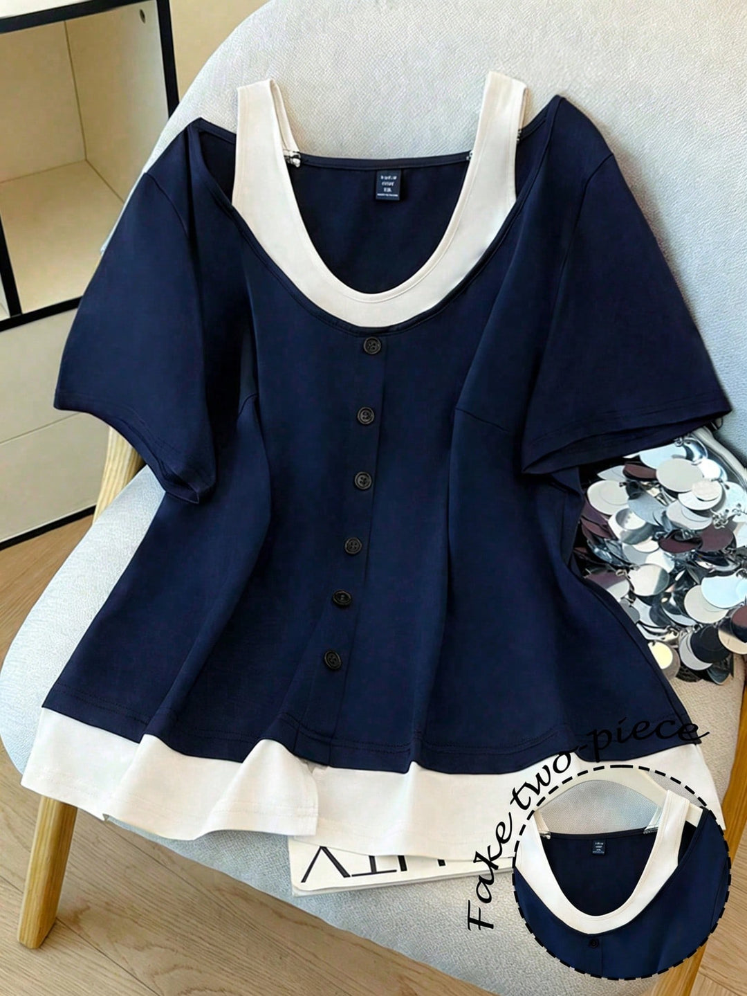 Tricou SHEIN, mix culori