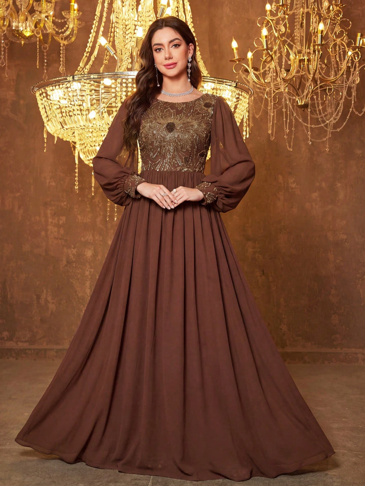 Rochie SHEIN, maro