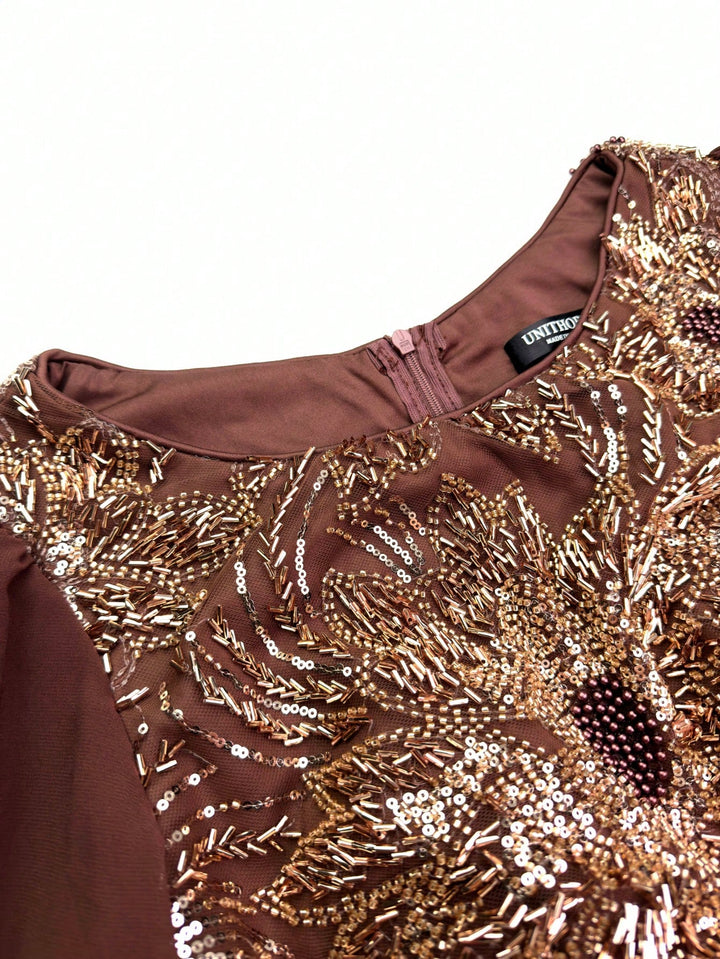 Rochie SHEIN, maro