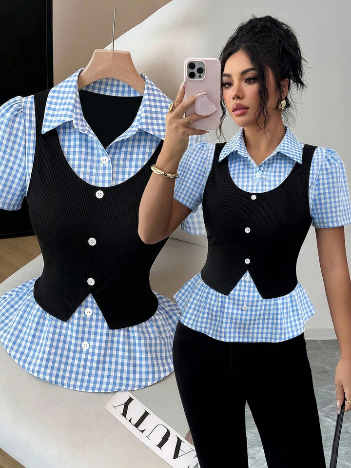 Top SHEIN, mix culori