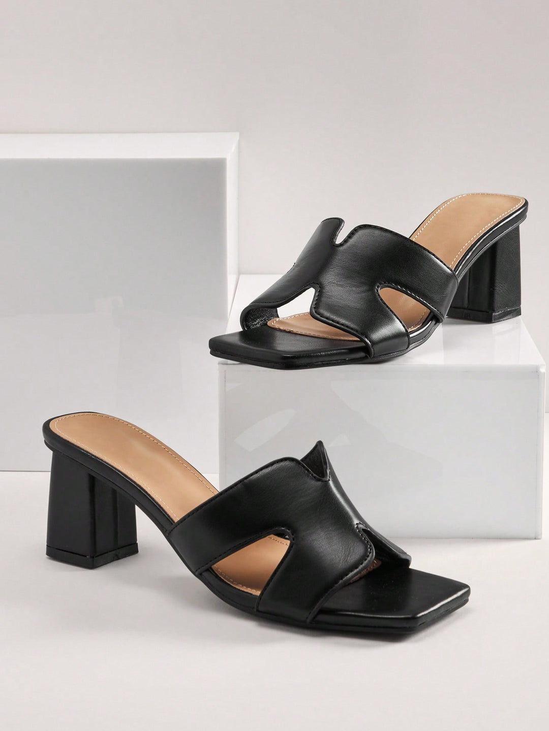 Sandale SHEIN, negru
