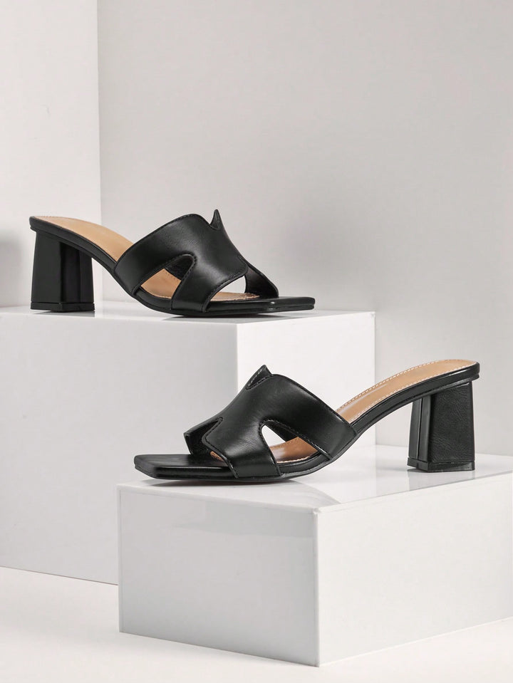 Sandale SHEIN, negru