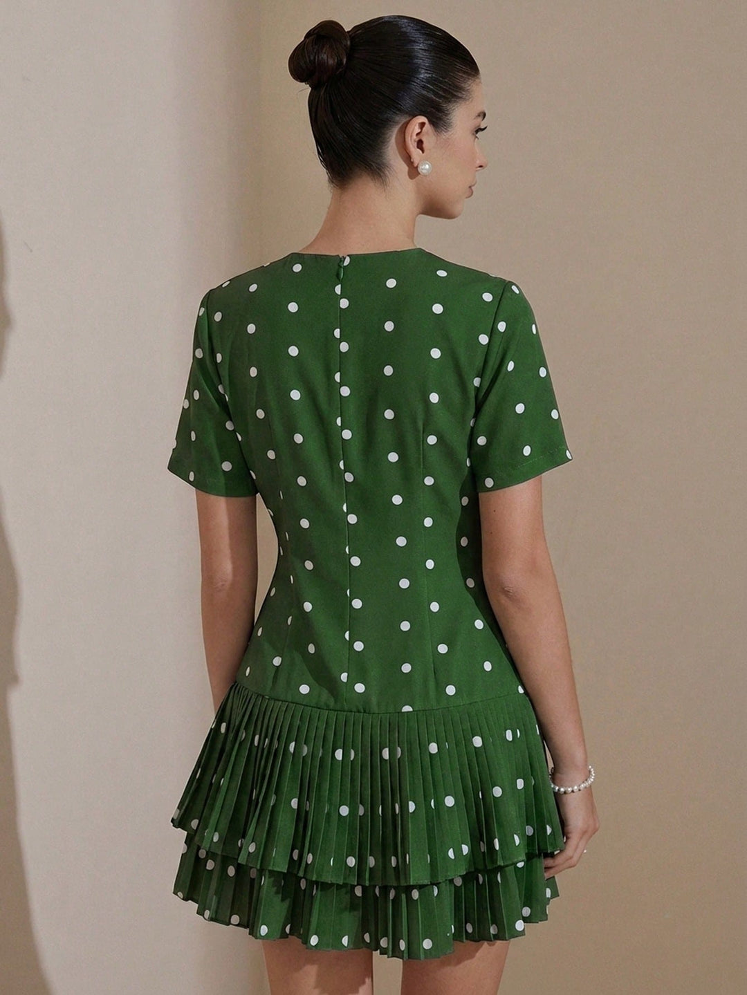 Rochie mini SHEIN, verde