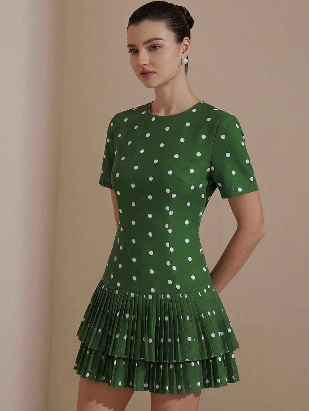 Rochie mini SHEIN, verde