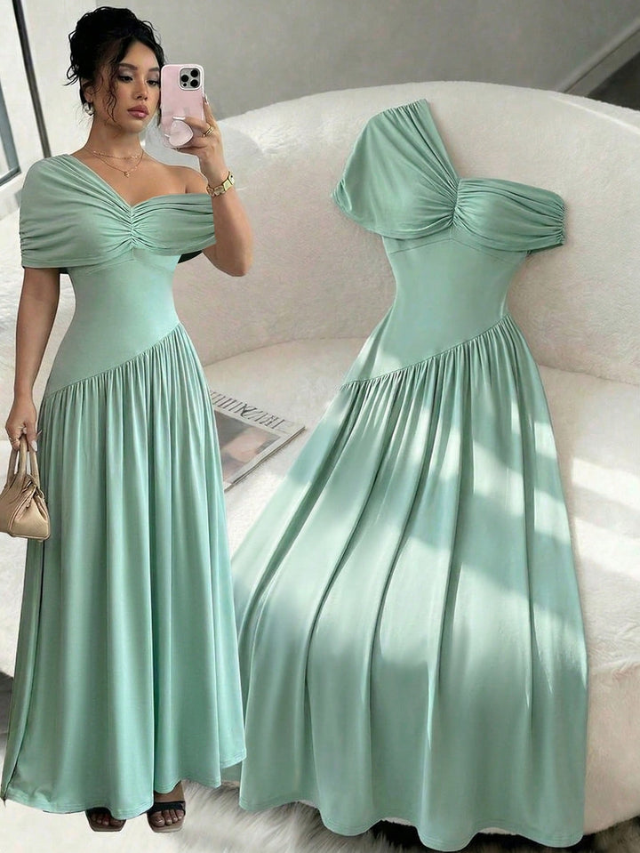 Rochie maxi SHEIN, verde