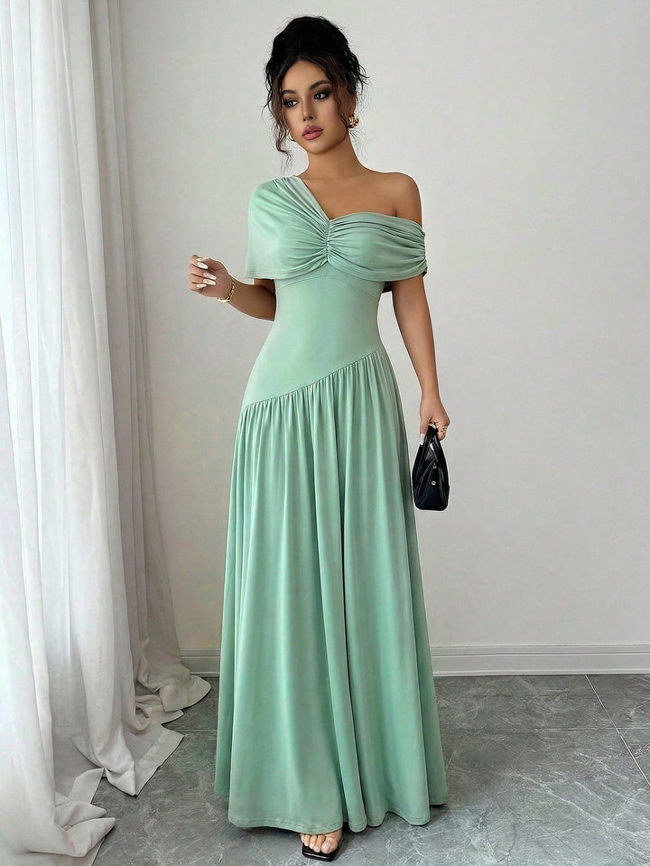 Rochie maxi SHEIN, verde