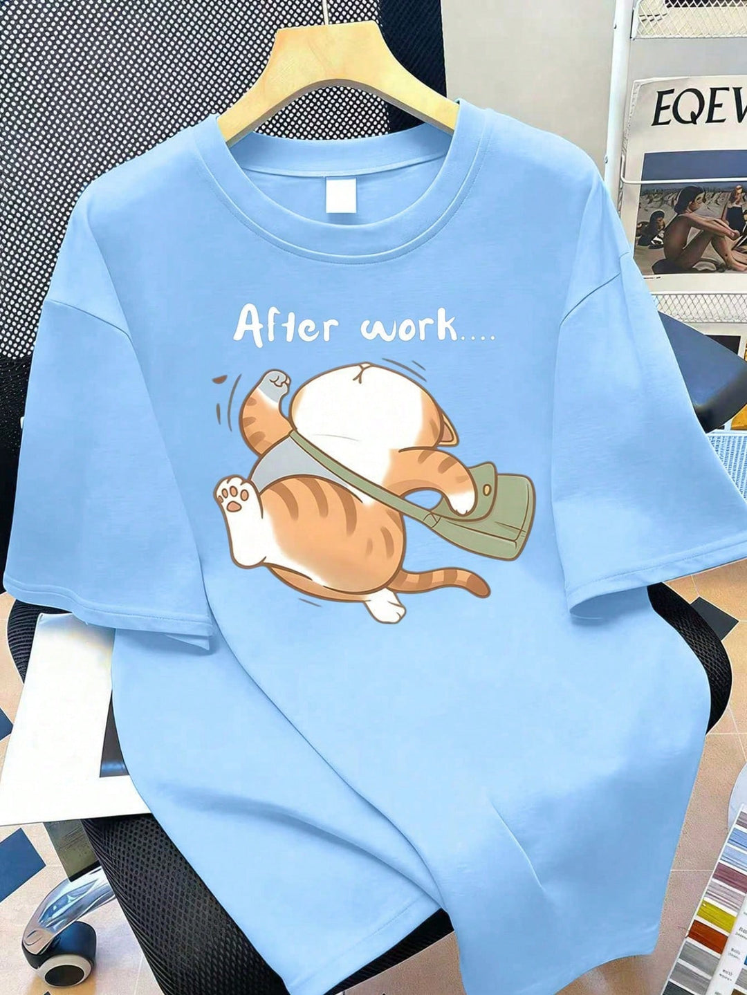 Tricou SHEIN, albastru