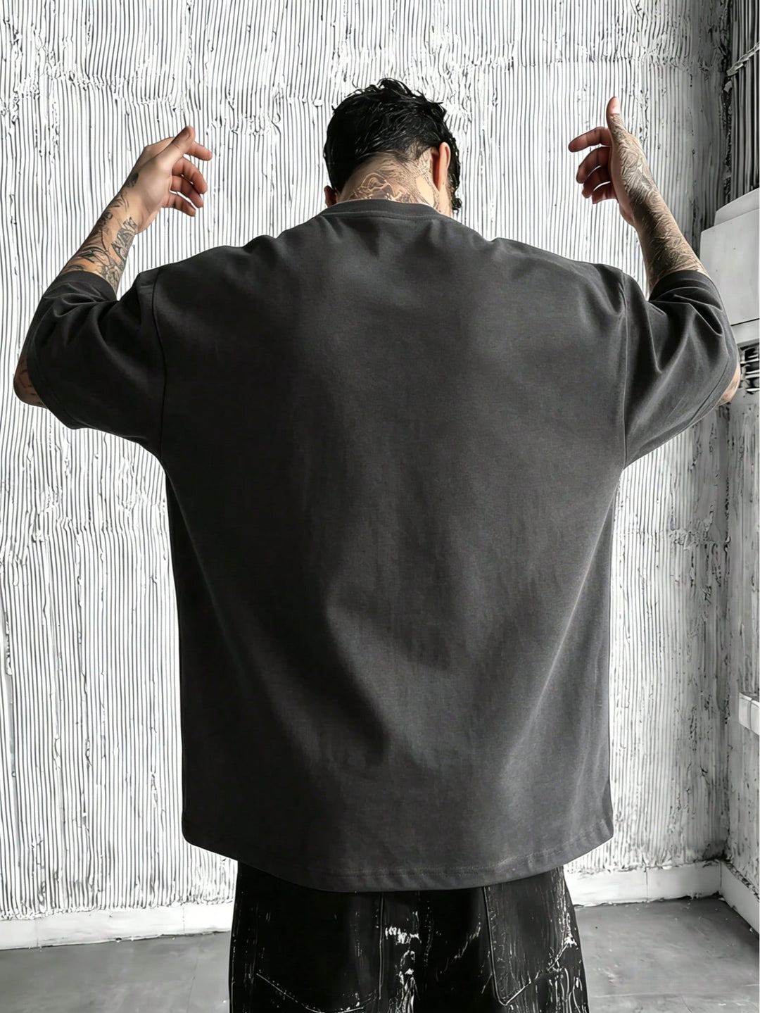 Tricou SHEIN, gri