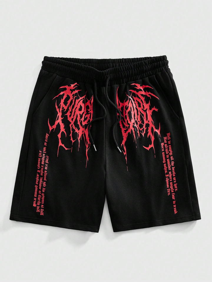 Pantaloni scurți SHEIN, negru
