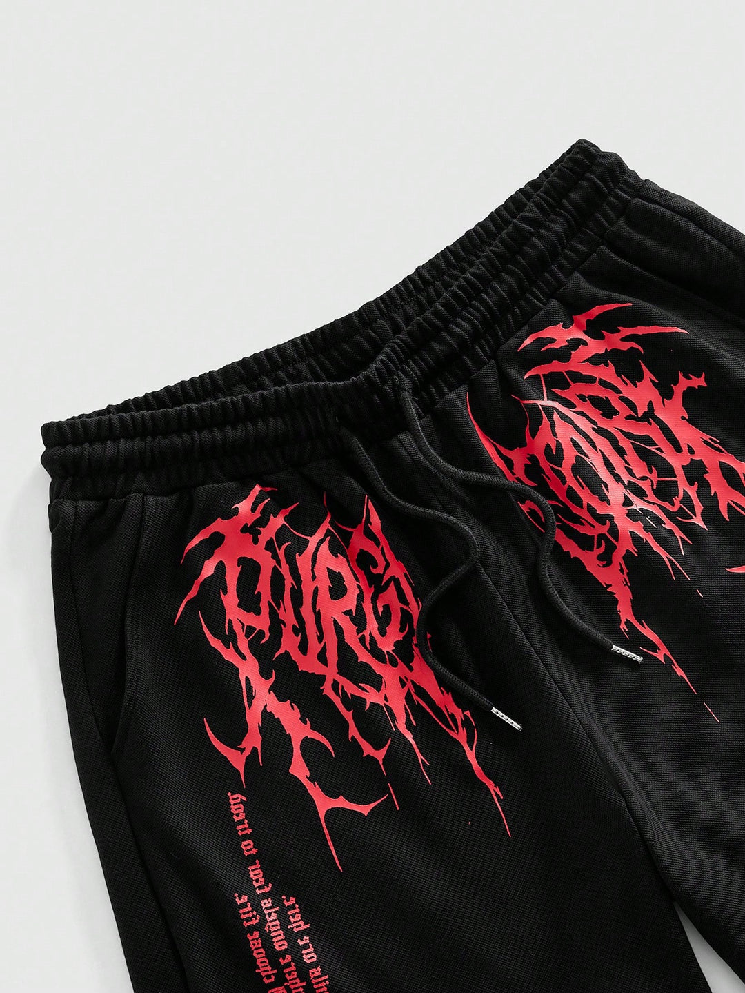 Pantaloni scurți SHEIN, negru