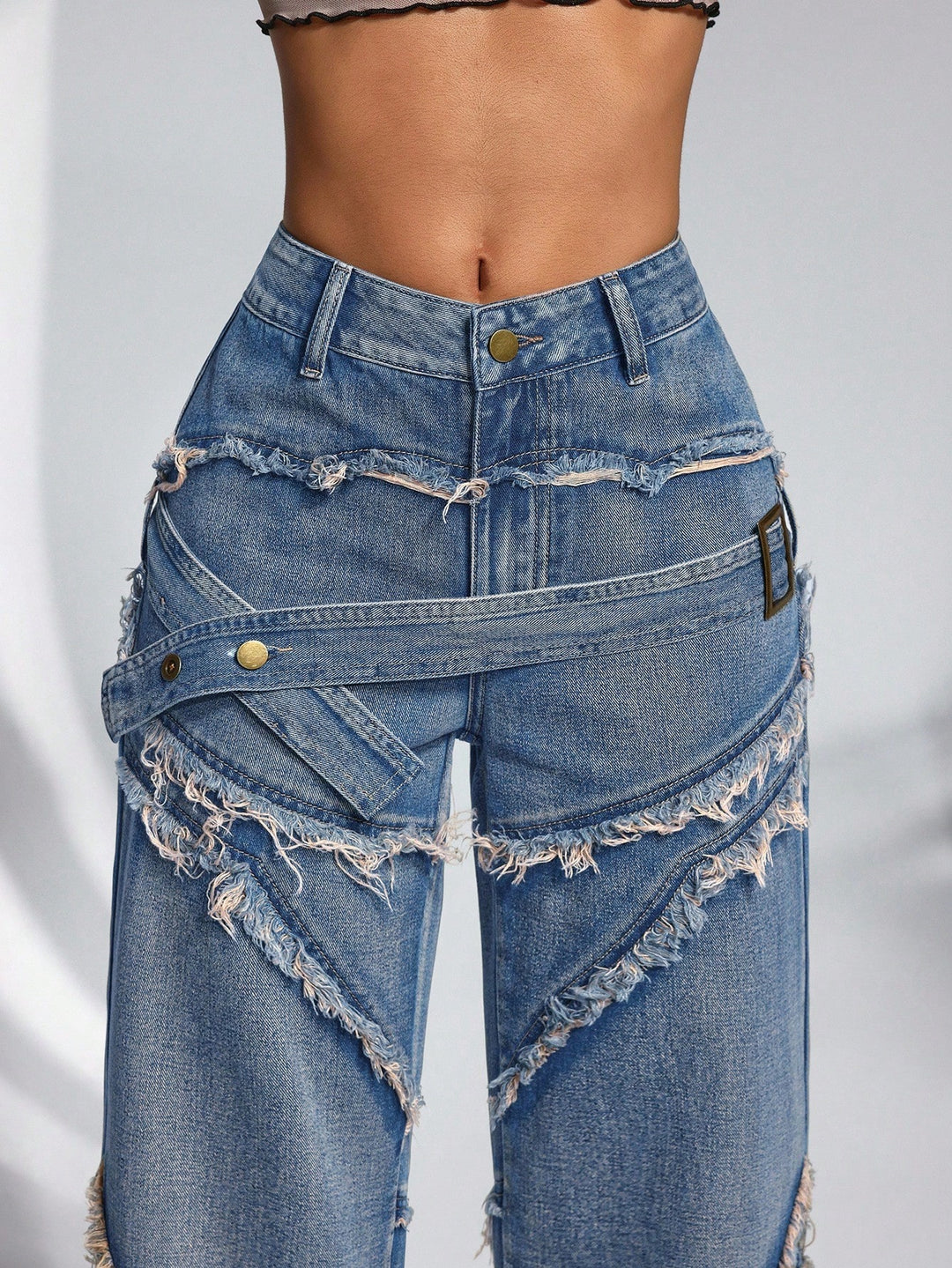 Jeans SHEIN, albastru