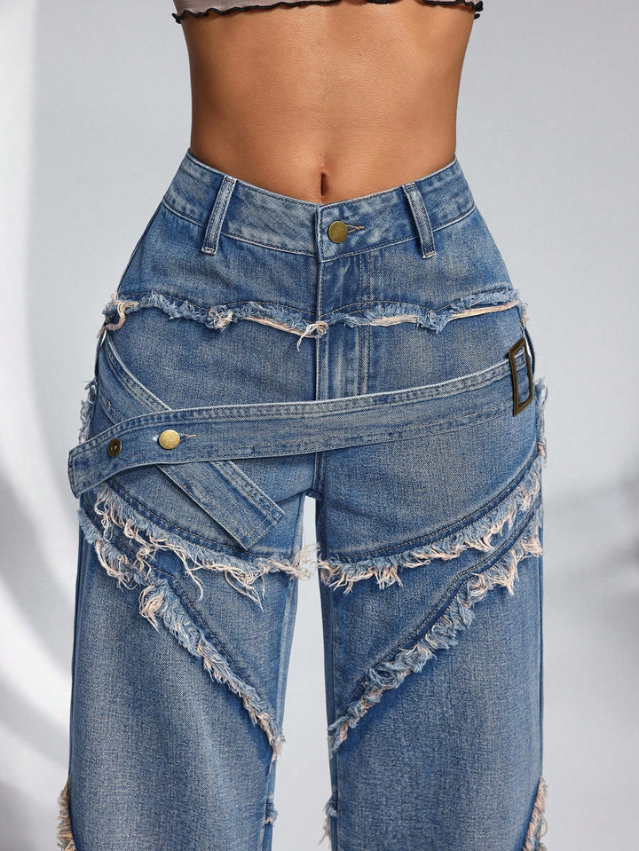 Jeans SHEIN, albastru