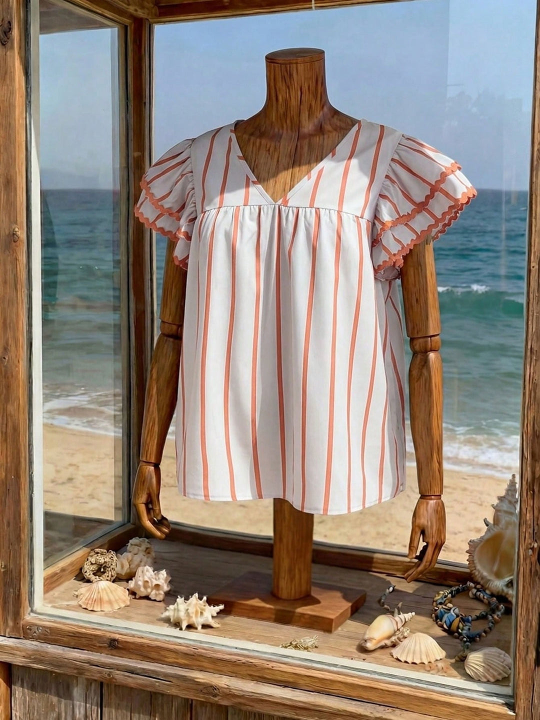 Bluză SHEIN, bej