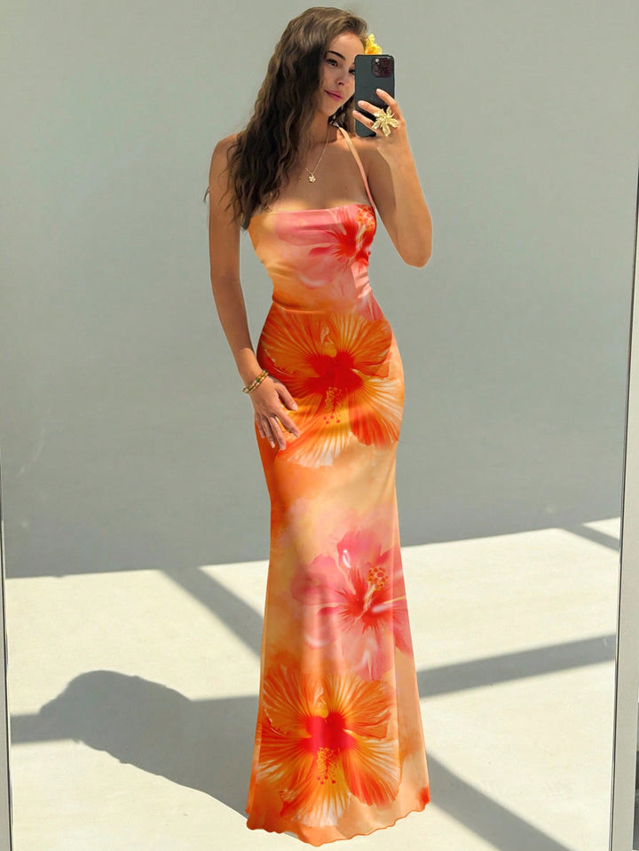 Rochie SHEIN, portocaliu