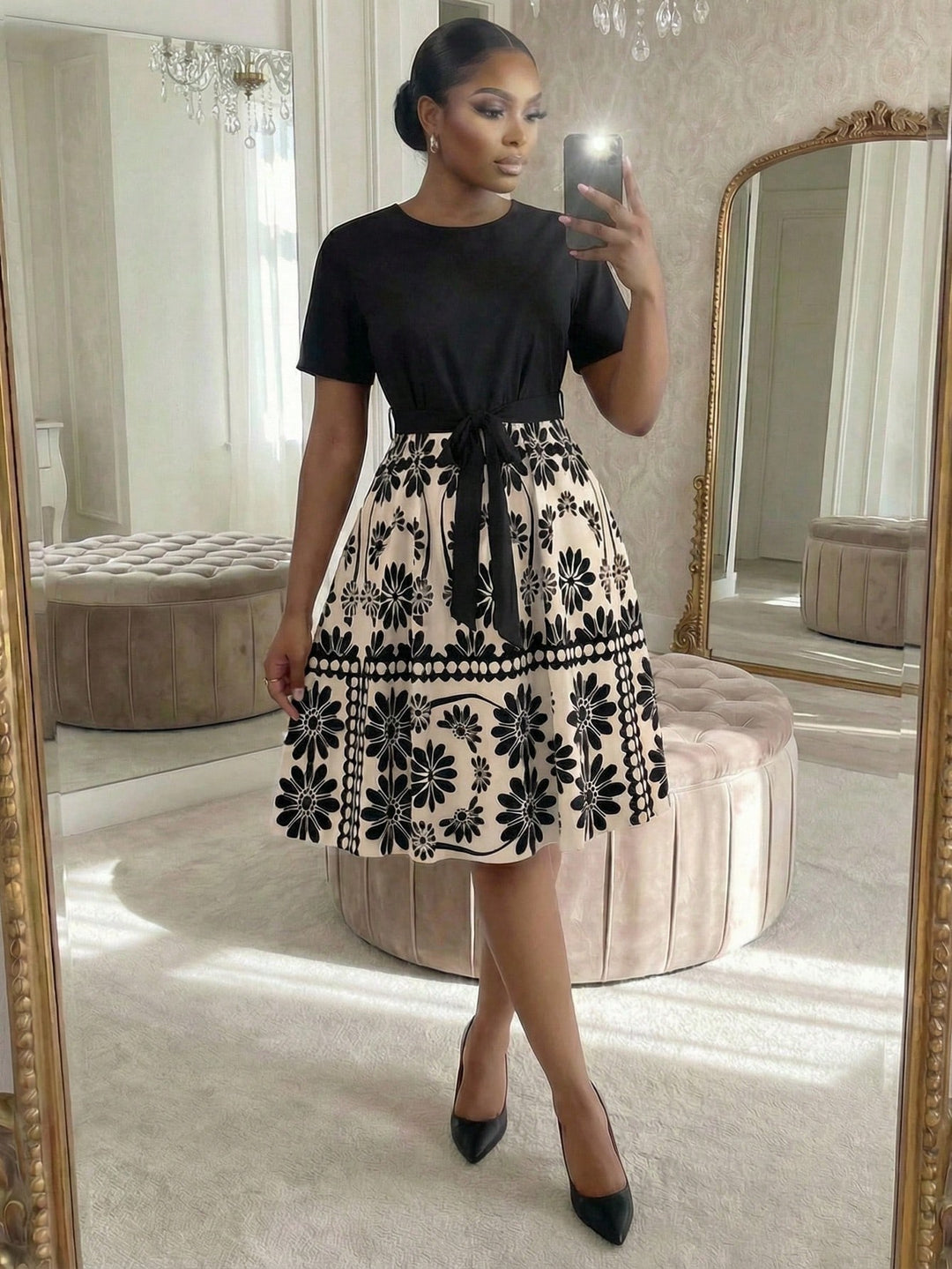Rochie SHEIN, mix culori