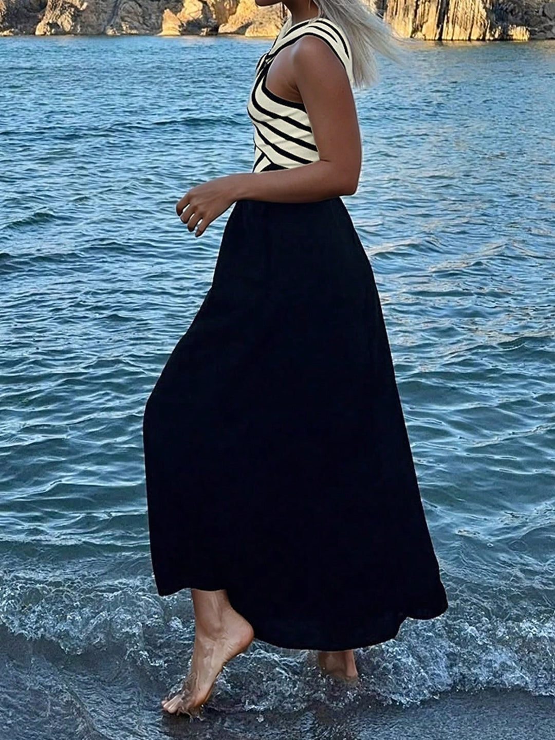 Rochie maxi SHEIN, mix culori
