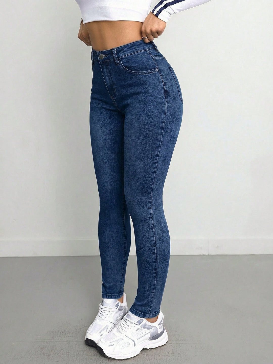 Jeans SHEIN, albastru