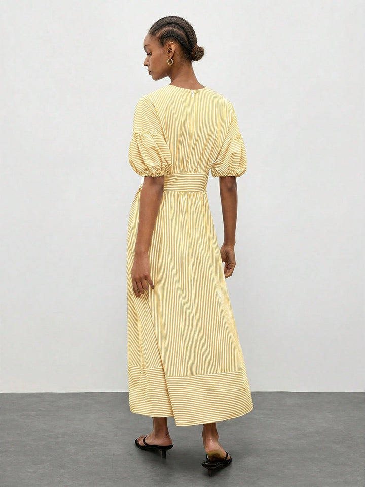 Rochie maxi SHEIN, galben