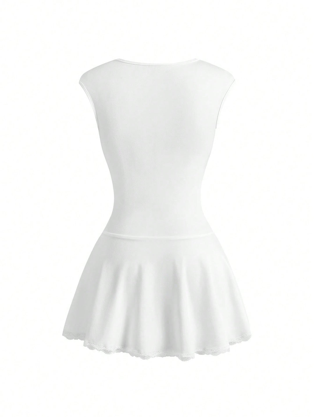 Rochie scurtă SHEIN, alb